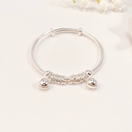 LAMY Generate Sound Silver Anklet 9018 baby Anklet - High quality Silver Anklet