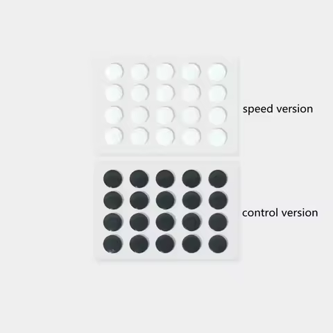 20pcs/pack Sufeng lin PTFE UPE Dot Mouse Skates Wear-Resistant Universal DIY Speed Control Mouse Fee