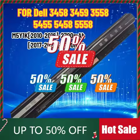 New 14.8V M5Y1K Battery for Dell Inspiron 14 15 17 5000 3000 Series 2010-2016 5559 5558 3551 3451 35