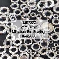 MR72ZZ 2*7*3 (mm) Miniature ball bearing