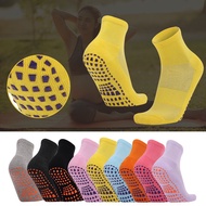 Trampoline Socks Non-slip Floor Socks Pilates Yoga Ballet Non Slip Socks for Kids Women Men1 Pair