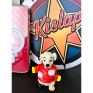 [PRELOVED] Vintage Disney 101 Dalmatians Puppy Figure | Red Winter Sweater Dog Mini Toy Loose