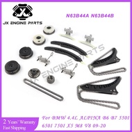 N63B44 Engine Timing Chain Kit Camshaft VVT Gear For BMW 4.4 550I 650I 750I X5 M5 M550i M6 4.4L N63B