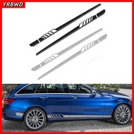 Nhãn dán xe YRBWD, Đề can thân xe tự dính PVC, Phụ kiện xe hơi có thể tháo rời chống nước cho Benz W