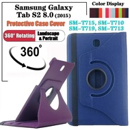 360 Degree Rotating Case Samsung Tab A 8.0 with S Pen P355/S2 8.0" T715/9.7 T550 T555 Good Quality L