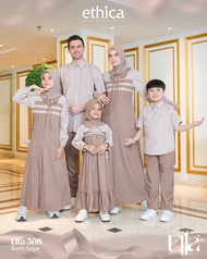 Ethica Sarimbit Keluarga Elfa 308 Burnt Sugar Sarimbit 2025