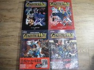 無卡片 日文 機動戰士鋼彈 GundamWar Gundam War 卡片大圖鑑 Vol.1~4合售無拆賣,sp2402