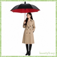 [BaositybbMY] Oversize Umbrella Windproof Fiberglass Frame Waterproof Sleeve for Errands