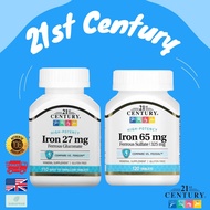 พร้อมส่ง 21st Century High-Potency Iron 27 mg 65 mg