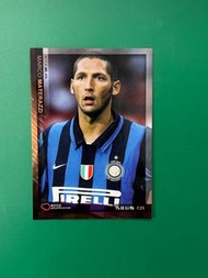 絕版罕有 進攻足球 意甲 足球卡 球員卡 FC Internazionale 國際米蘭 Marco Materazzi 馬達拉斯 白卡 白咭 Football Collection Card足球咭 球