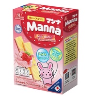 Morinaga Manna Milk Biscuit Milk Wafer  Meiji Autoland Zooland เมจิ ออโตแลนด์ ซูแลนด์ โมรินากา มันนา