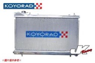 JK RACING 代理經銷 日本 KOYORAD 三菱 EVO 4, 5, 6代 全鋁製水箱 KV030939R