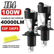 2PCS H4 Led Projector Bi Led High and Low Beam Car Headlight Bulb Led Auto ProjectorProjector RHD 60