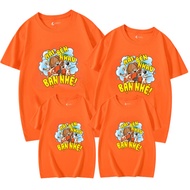 T-shirts for families of 3,4,5 people printed Forever together, Loza code GD3132