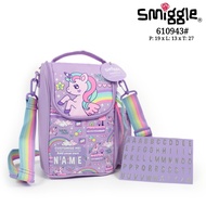 Ready STOCK SMIGGLE LUNCH BAG CUSTOMIZE YOUR NAME PENCIL CASE UNICORN Let's PLAY