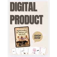 [DIGITAL PRODUCT] [DESIGN 7] PLANNER DIGITAL PDF DIGITAL| planner | planner notes | by email & chat 