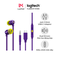[Voucher 15% - 22.04] Tai nghe game in-ear Logitech G333 - màn loa động kép Dual Driver độ bền cao 3