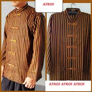 Surjan Lurik Sanghai Koko Dewasa / Baju Adat Jawa Model Sanghai - Kultur Budaya - Kultur Budaya Jawa