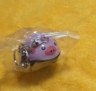 模型 粉色小豬迷你安全帽吊飾 鑰匙圈 鑰匙扣 背包掛飾配件