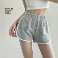 Shorts pambahay for woman Korean sports pants cycling shorts women panlakad black gray short