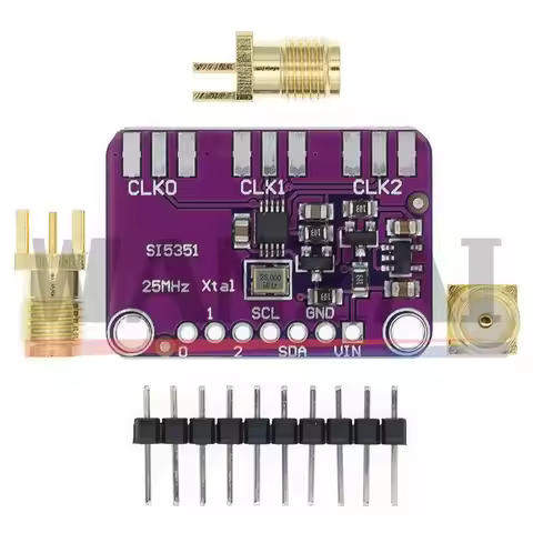 DC 3V-5V CJMCU-5351 Si5351A Si5351 I2C Clock Generator Breakout Board Module Signal Generator Clock 