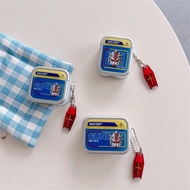 Airpods4 Airpods Pro2 AirPods Pro Airpods3 gen3 AirPods2 Cute Cartoon Anime Gundam Protective Silico