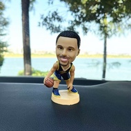 訂購 美國 球隊 金州勇士 史提芬居里  籃球 偶像 明星 卡通模型 搖頭 公仔 人偶 手辦 玩具 擺設 USA NBA basketball player toy Bobblehead figure