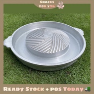 Ready Stock🍲Thai BBQ Wok/BBQ Plaza BBQ Wok 13inch Mookata Thai BBQ Grill and Steamboat Aluminium All