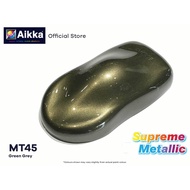 AIKKA SUPREME PEARLIZED METALLIC MT45 GREEN GREY