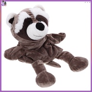 Storytelling Plush Puppet Interactive Animal Hand Puppet Cartoon Plush Raccoon Hand Puppet  ouxuanmei