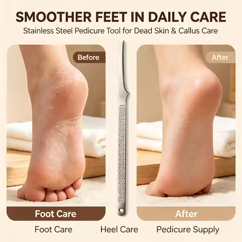 1/2pcs Manicure Pedicure Tool Toe Nail Shaver Feet Pedicure Knife Kit Foot Callus Rasp File Dead Ski