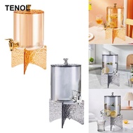 [TENOL] Beverage Dispenser Glass Drink Dispenser with Stand for Drink Juice Beverage