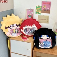 YUEXI Uzumaki Naruto Bag, Japanese Anime Big Mouth Uchiha Sasuke Itabag, Fashion Cartoon Kawaii Larg