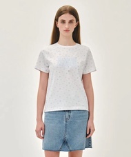 MARITHE FRANCOIS GIRBAUD 女裝 SLIM TEE現貨🩷Light Blue M✅100%韓國專門店/免稅店購入