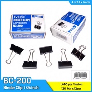 Binder Clip 41mm No. 200 (12pc) Binder Clips
