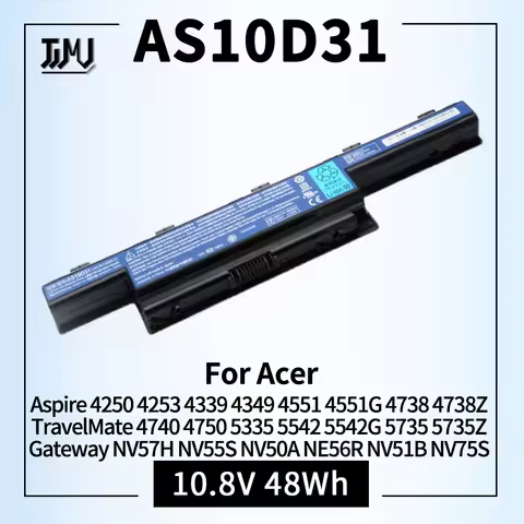 Battery for Acer AS10D31 AS10D51 Aspire 4741 5253 5251 5336 5349 5551 5552 TravelMate 5740 5735 5735