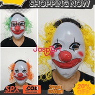 NEW TRENDING NOW TOPENG BADUT SERAM SCARY CLOWN MASK MAINAN ANAK COSPLAY HALLOWEEN JASPART