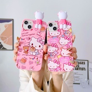 Case for Samsung Galaxy J5 2016 J7 2016 J2 Pro 2018 J7 Pro J7 Plus J7 2017 J2 Prime J5 Prime ON5 2016 J7 Prime Cartoon Lovely Hello Kitty Phone Case Soft Silicone Back Cover