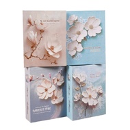 4r Photo Album 4R Albumbook 4x6 Photo Album 100 Pockets Orchid Flower Pattern