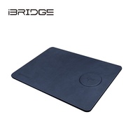 iBRIDGE Rapid Qi2 Wireless Leather Mouse Pad Charger Qi2 Wireless Charger Wireless Charger Pad Deep 