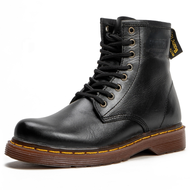 Men's Boots Genuine Leather Casual Boots Like Dr Martens 1080 [Code E6N5]