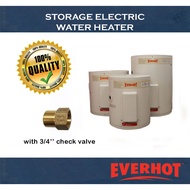 [SG OFFICIAL STORE] *SG READY STOCK* Everhot Storage Electric Water Heater With or Without Bracket  25L 38L 56L