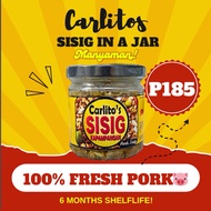 Carlitos Sisig Kapampangan in a Jar ( Pork )