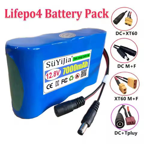 4S1P 12V 7000mAh 32700 LiFePO4 Battery Pack for Electric Boat Uninterrupted Power Supply UPS Recharg