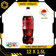 COKE ZERO (No Sugar) 1.5L X 12 (BOTTLE)