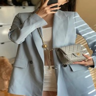 💎Chanel香奈兒｜氣質灰CF金球方胖子｜98新芯片款全配