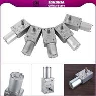 [SONONIA] 2RPM   DC   12V   High   Torque    Worm   Geared   Motor   Reduction   Motor