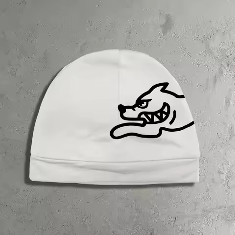 Casual hip-hop trend letter jacquard knitted hat, men's and women's adult hats, clothing accessories