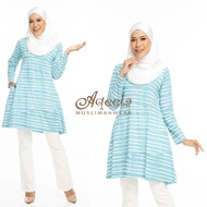 Aqeela Muslimah Wear T-Shirt Zig Zag (AQ982A/D)