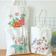 [BS] Single Painting Canvas Bag, Coloring Canvas Bag